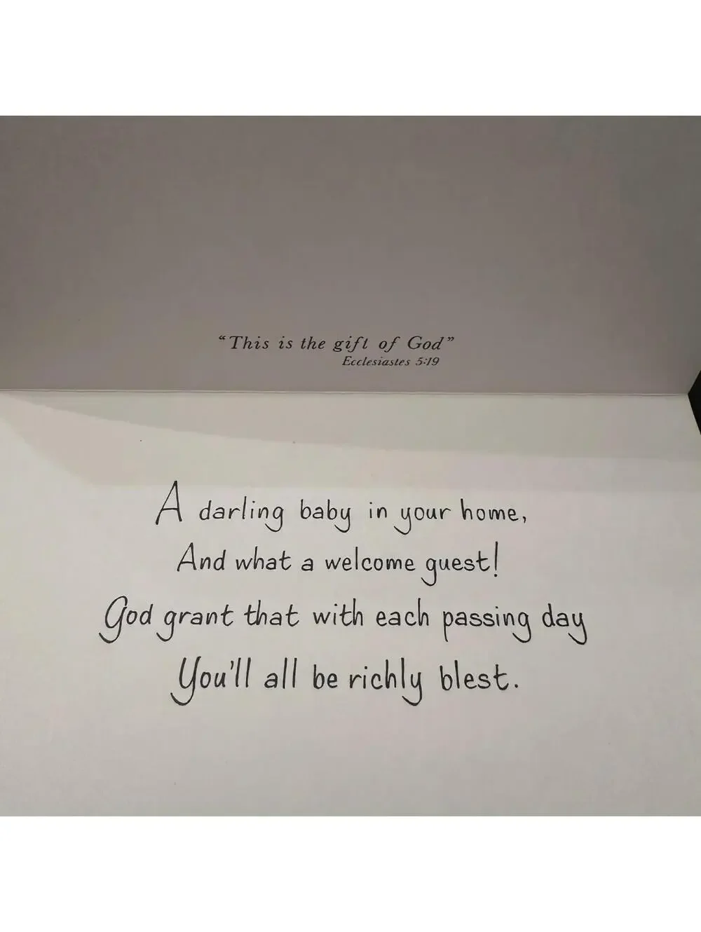 Vintage Baby Greeting Cards Welcome Baby Congratulations Ephemera Lot New Unused